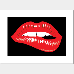 Lips Mask Posters and Art